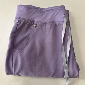 Figs Lavender Dew Zamora Jogger Scrub Pants
